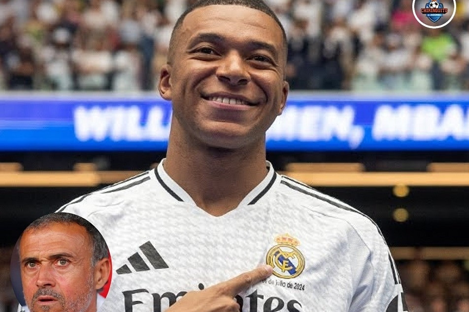 HLV Enrique bực bội, mong Mbappe và Real Madrid cứ gặp PSG là… thua