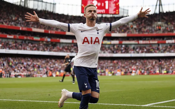 James Maddison là ngòi nổ đáng chú ý của Tottenham